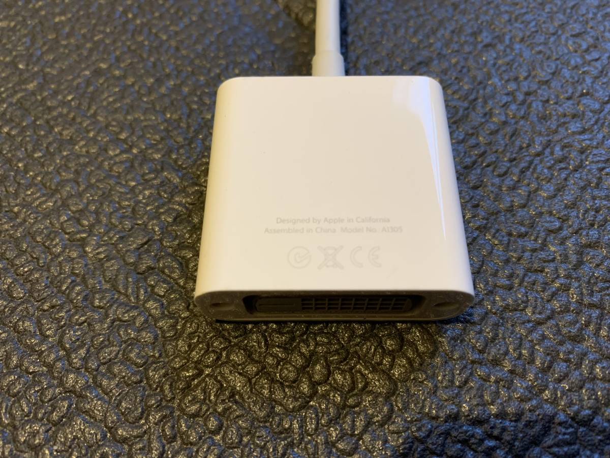 【中古品】Apple Mini DisplayPort to VGA Adapter A1305 変換アダプターの画像5