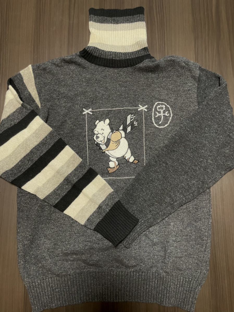 大人女性の CASTELBAJAC カステルバジャック タートルネック ニット・セーター 胸刺繍・背中襟下ロゴ 男性用 大人女性の CASTELBAJAC カステルバジャック タートルネック ニット・セーター 胸刺繍・背中襟下ロゴ 男性用