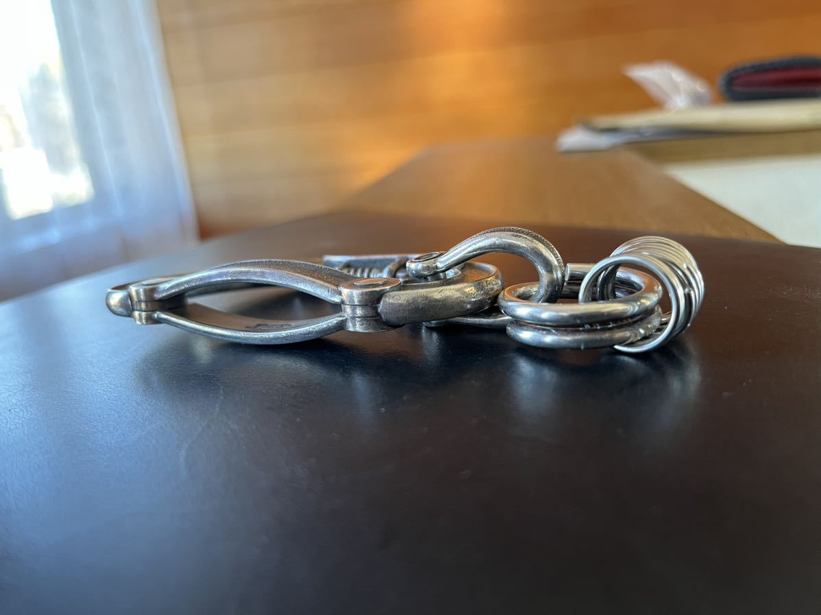 LYNCH SILVERSMITH リンチシルバースミス カラビナ キーリング U LYNCH SILVERSMITH リンチシルバースミス カラビナ キーリング U