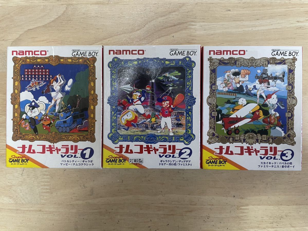 59%OFF!】 ナムコギャラリー ゲームボーイ ナムコ マッピー ギャラガ