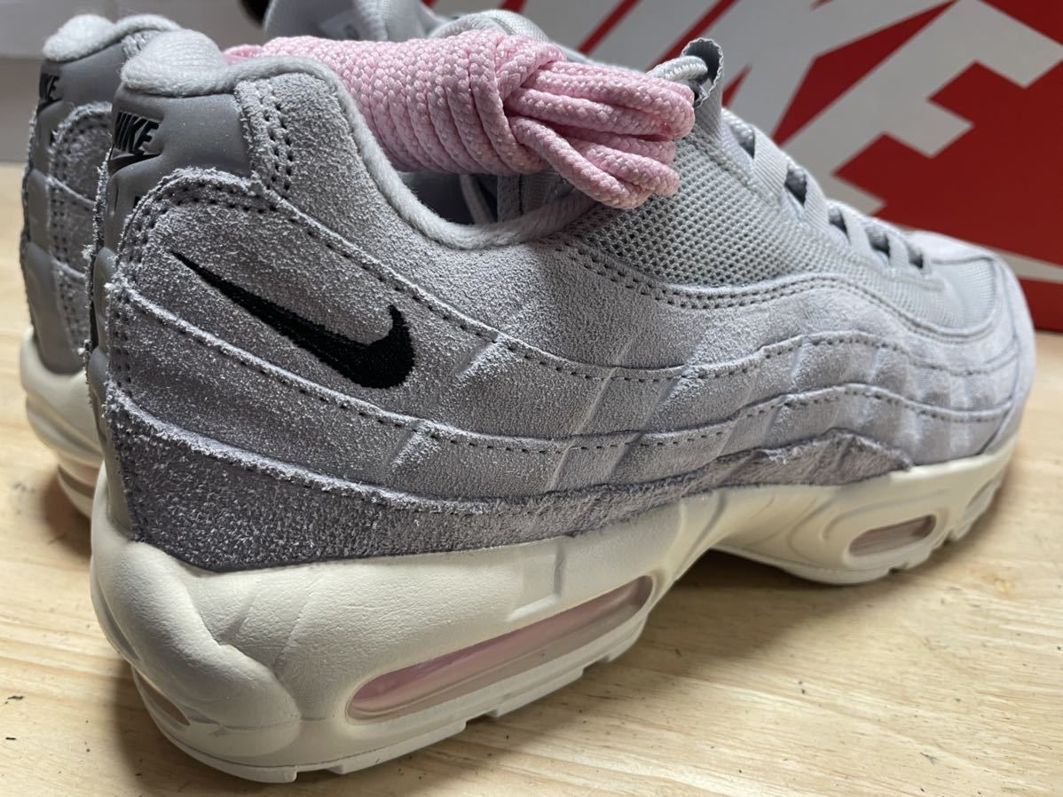 送料無料(沖縄配送) ナイキ NIKE エアマックス 95 ピンク ベロア