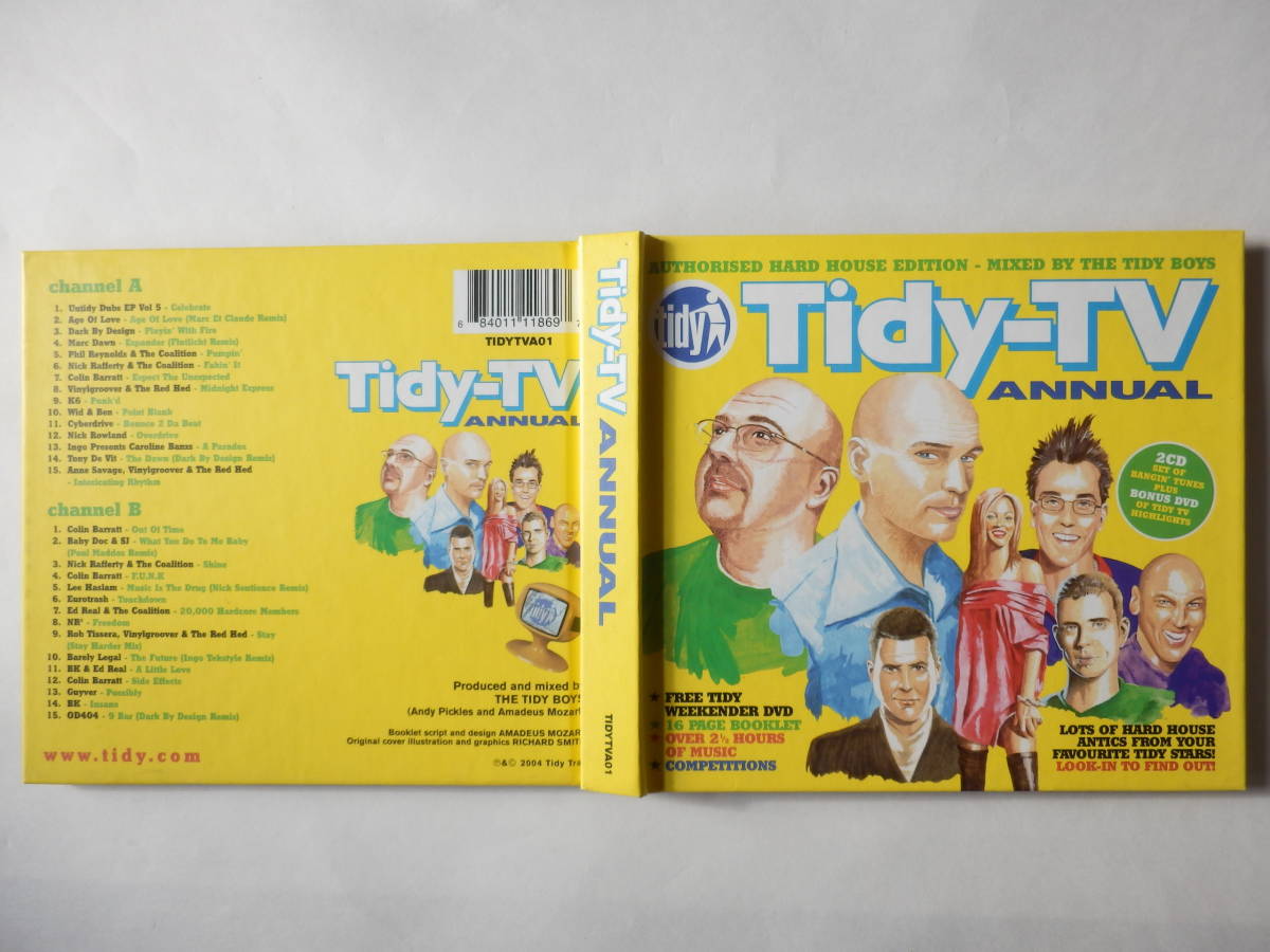 2CDs-30曲+DVD/UK:ハード.ハウス DJ/The Tidy Boys - Tidy-TV Annual/Amadeus Mozart & Andy Pickles/Playin With Fire:Dark by Design_画像10