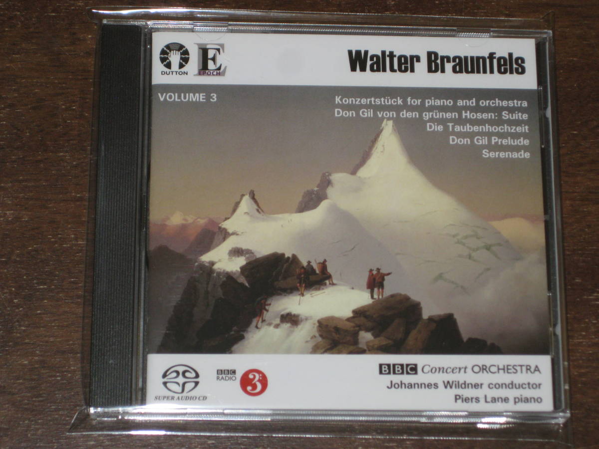 JOHANNES WILDNER ヴィルトナー & BBC / ブラウンフェルス 2016年発売 Dutton社 Hybrid SACD (CDLX7327) 輸入盤_画像1