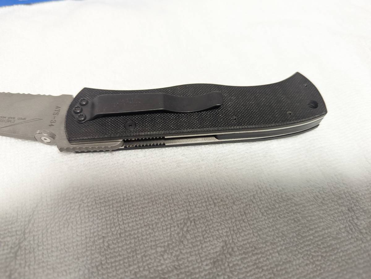 箱付 ベンチメイド BENCHMADE  エマーソン CQC7 フリップ 折りたたみナイフ ナイフ EMERSON SPEC WAR MODEL スペックウォーの画像6