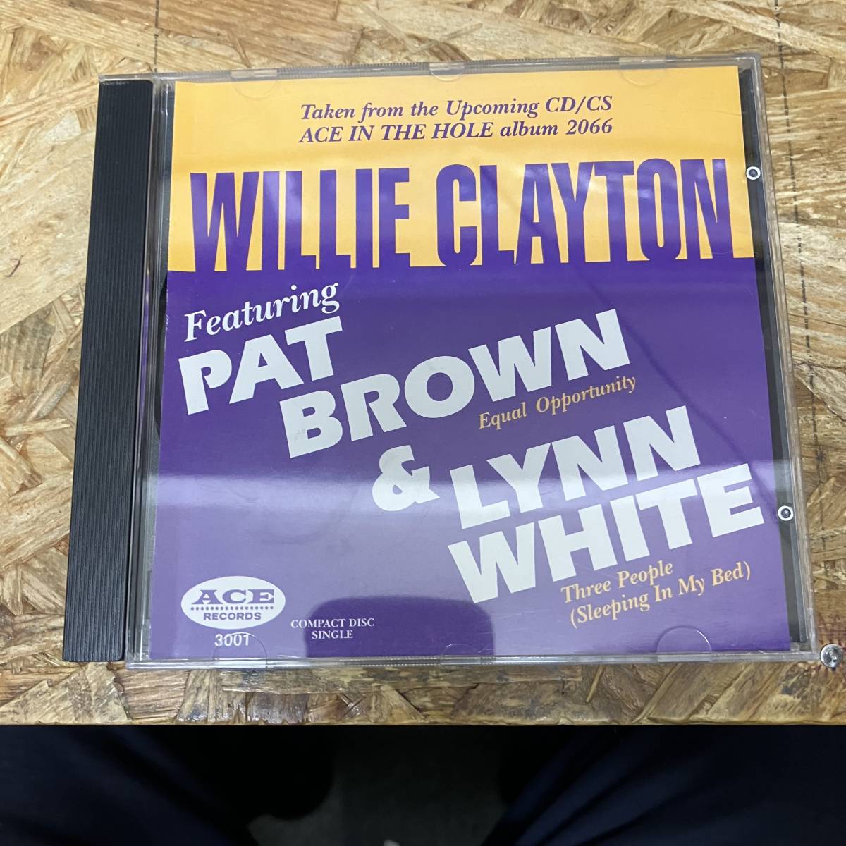 シ● HIPHOP,R&B WILLIE CLAYTON - PAT BROWN - LYNN WHITE シングル,RARE! CD 中古品_画像1