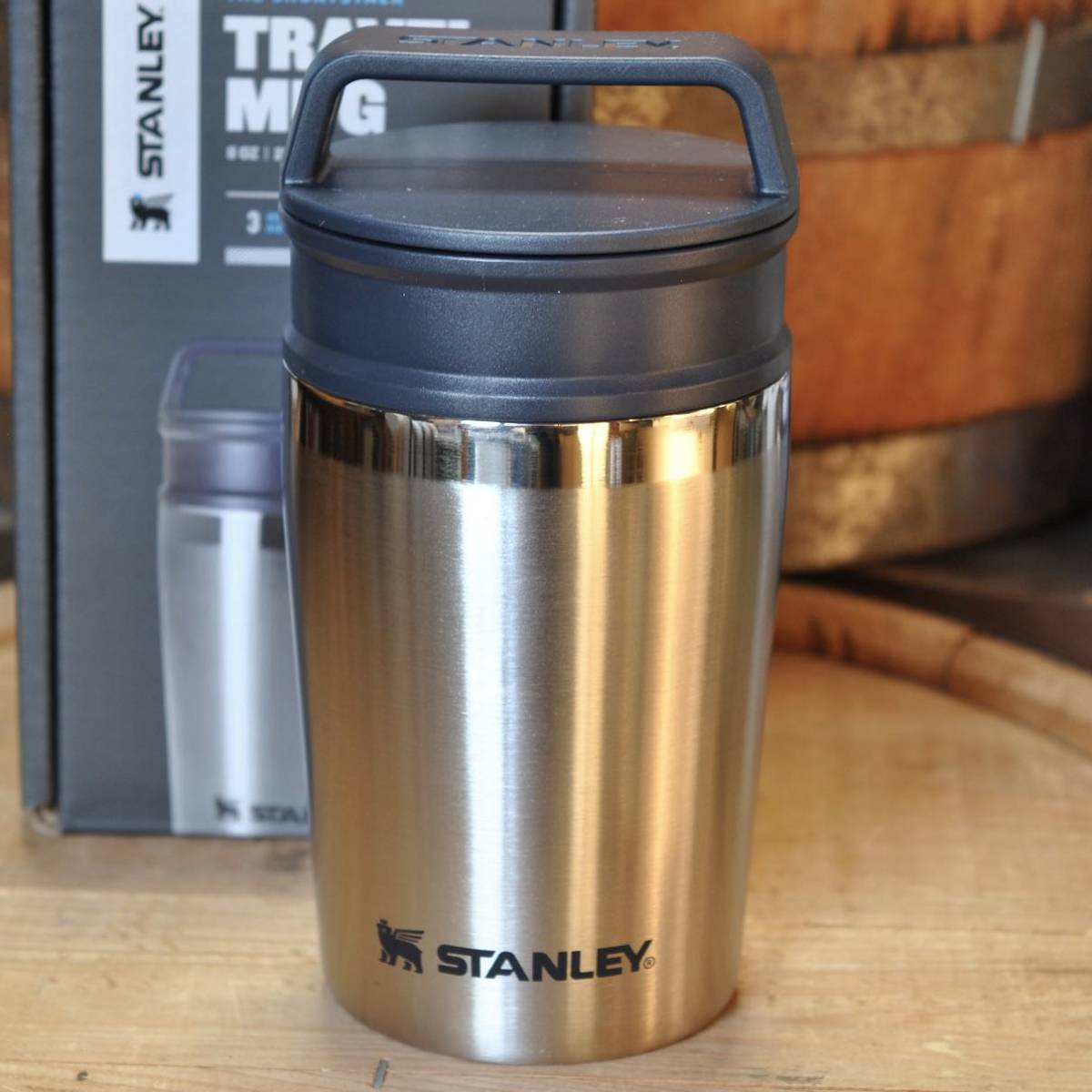 スタンレーSTANLEY真空マグ0.23Lシルバー 正規品　完全密閉型サーモマグ アウトドア キャンプ コーヒー ギフト outdoor camp_画像1