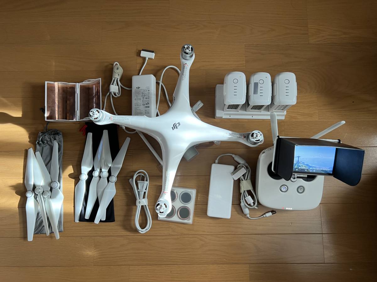 DJI Phantom 4 Pro+ バッテリー3個 1円スタート(ドローン本体)|売買 DJI Phantom 4 Pro+ バッテリー3個 1円スタート(ドローン本体)|売買