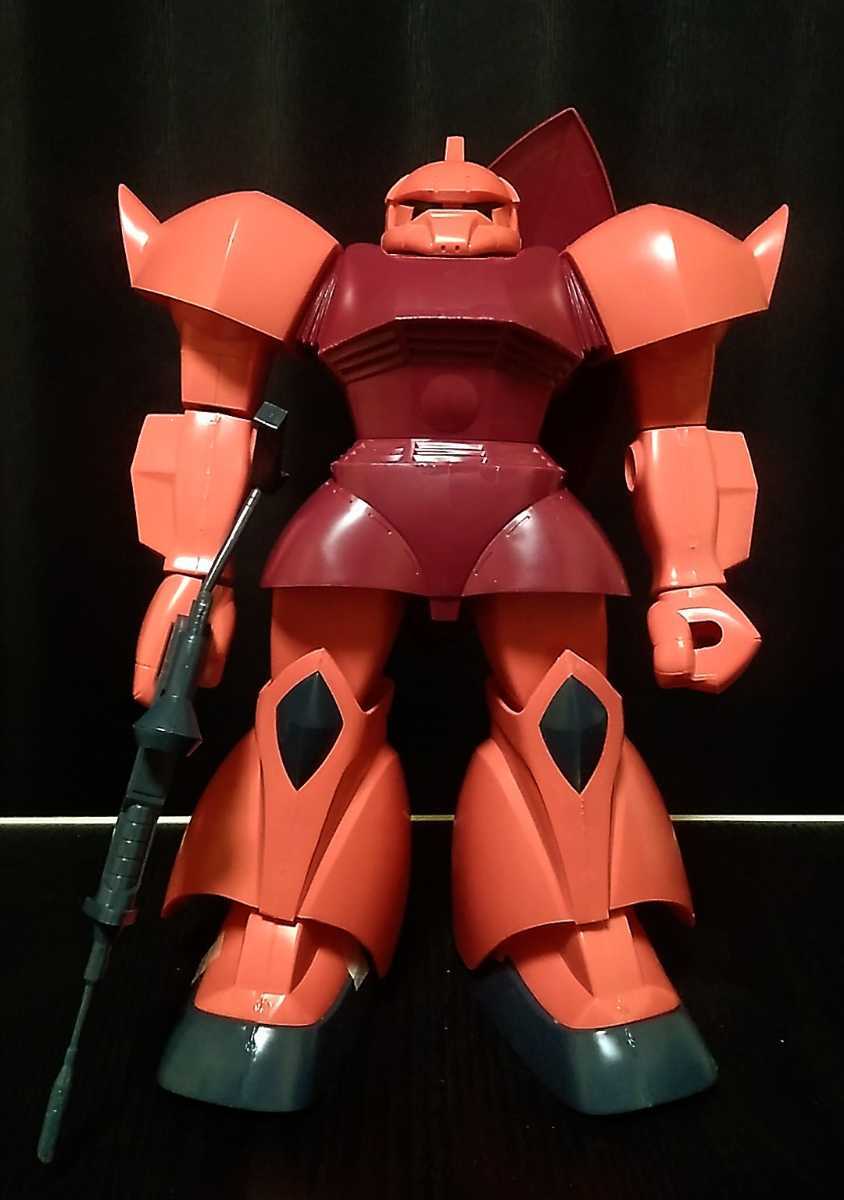 ガンプラ 完成品 旧キット 1/60シャア専用ゲルググ 改造 電飾 塗装済み ...