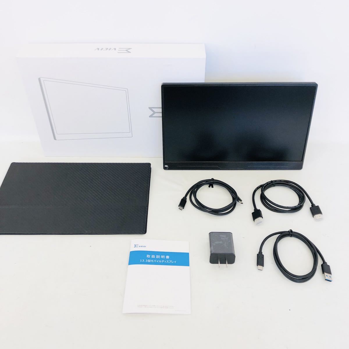 全国無料安い】 EVICIV 13.3インチ超薄型/モバイルモニターの通販 by
