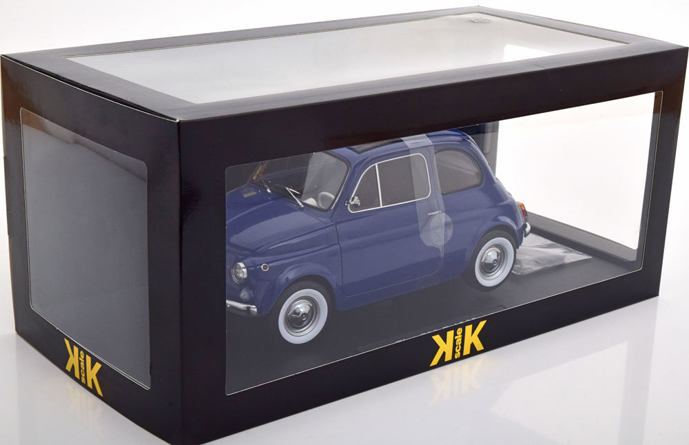 KK scale 1/12 Fiat 500 1968　ブルー　ダイキャスト製　ビックスケール_画像10