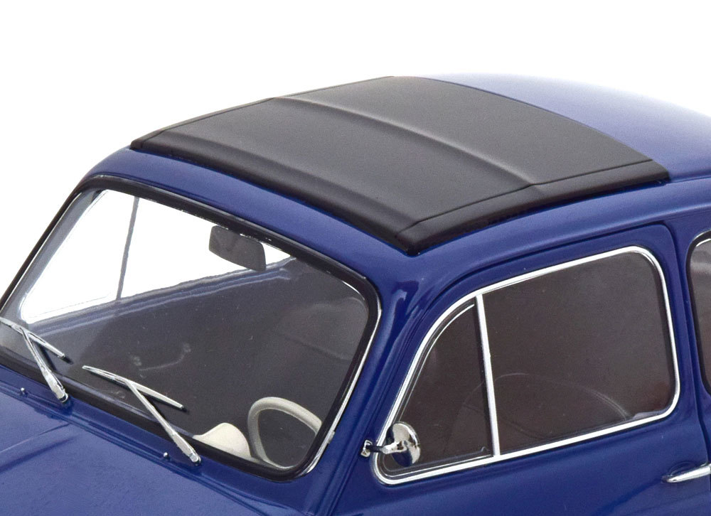 KK scale 1/12 Fiat 500 1968　ブルー　ダイキャスト製　ビックスケール_画像7