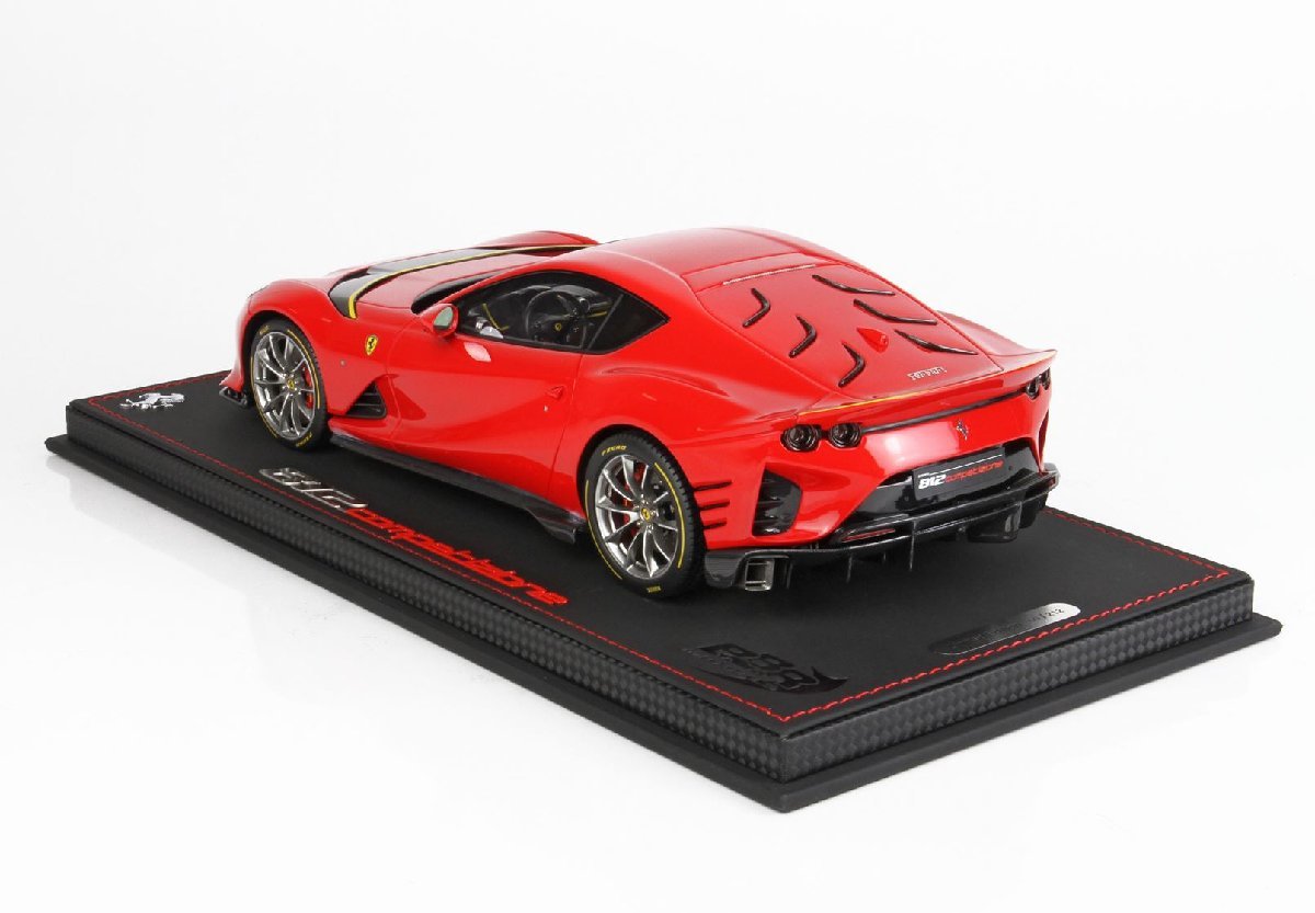 BBR 1/18 Ferrari 812 Competizione Rosso corsa Ferrari 812 competizione P18207B2