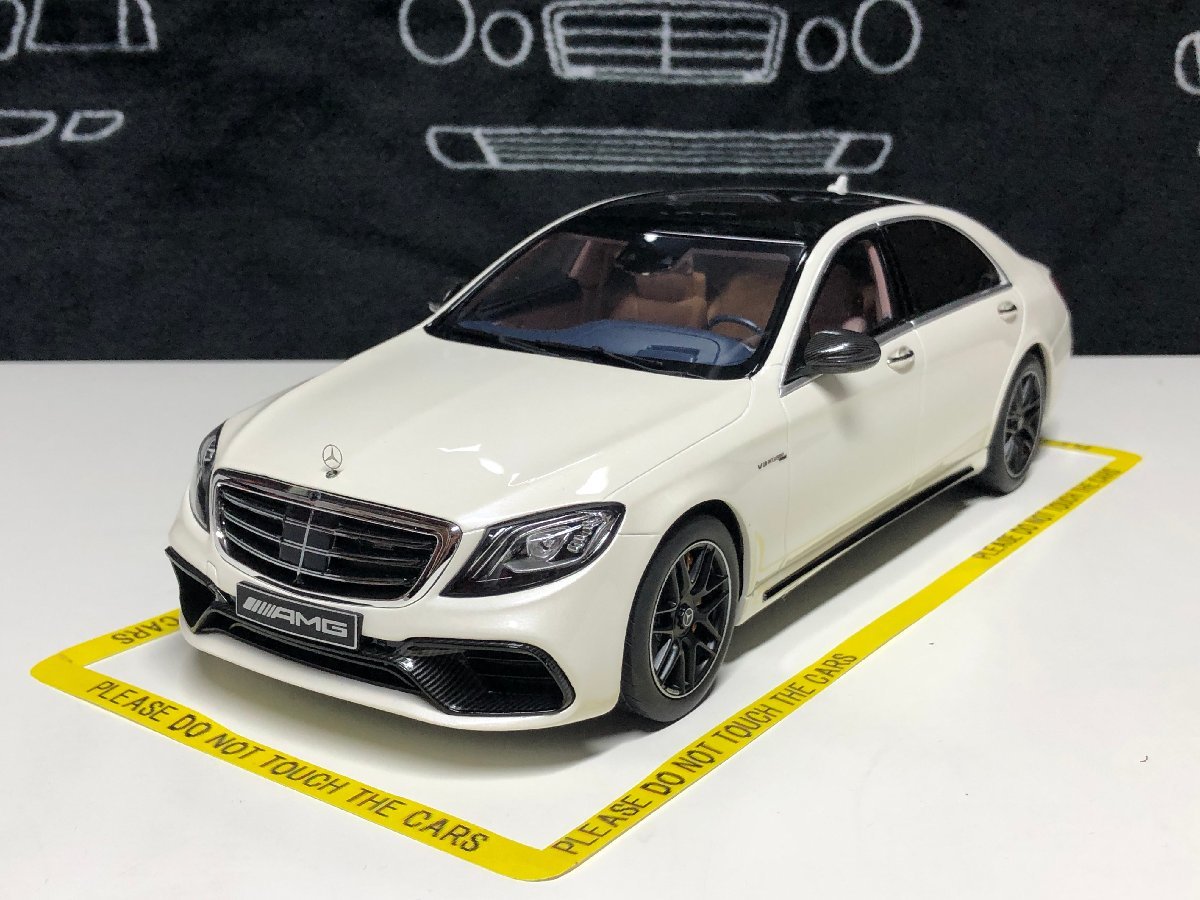 GT spirit 1/18 Mercedes Benz AMG S63 Diamond white メルセデス