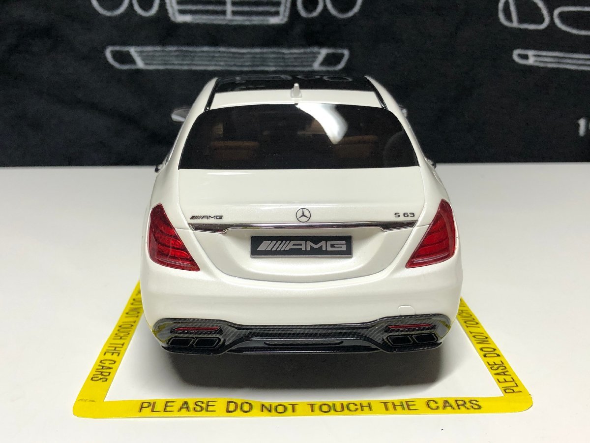 GT spirit 1/18 Mercedes Benz AMG S63 Diamond white メルセデス