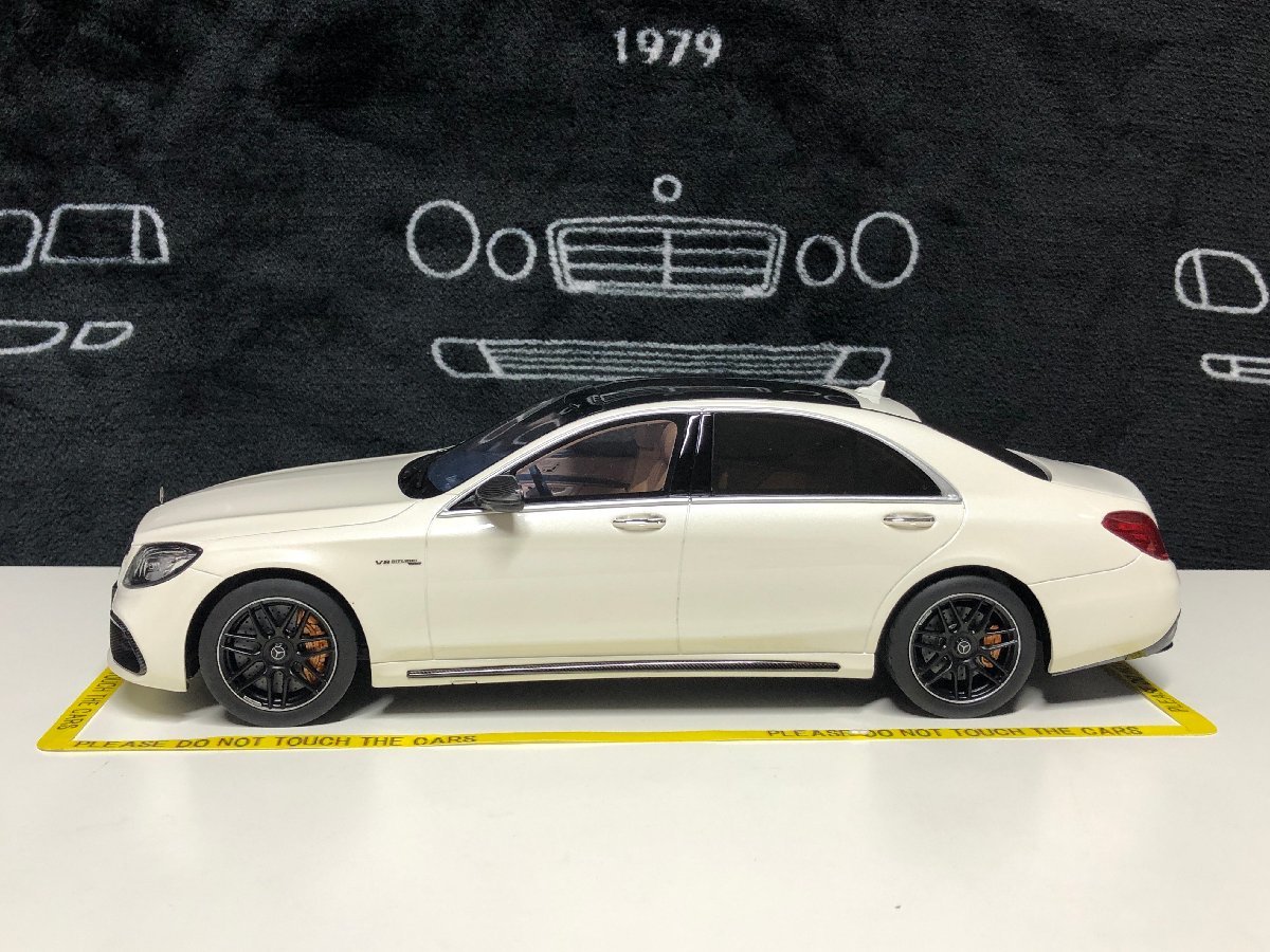 GT spirit 1/18 Mercedes Benz AMG S63 Diamond white メルセデス