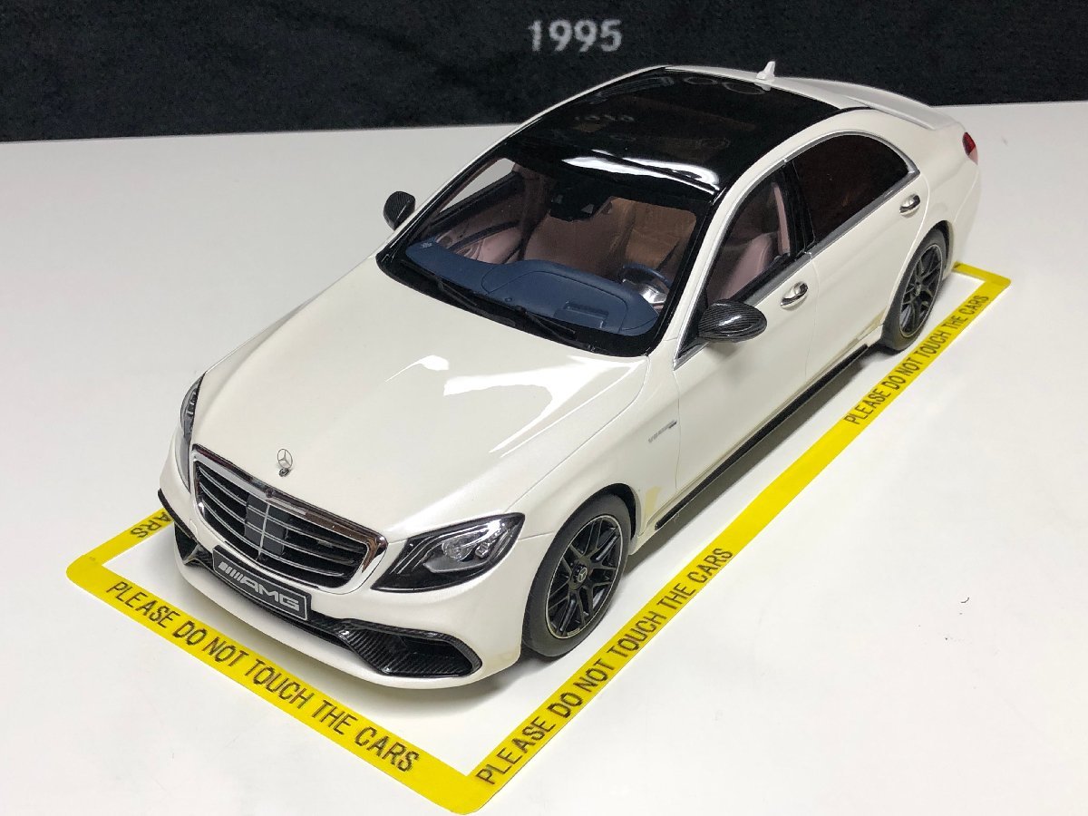 GT spirit 1/18 Mercedes Benz AMG S63 Diamond white メルセデス