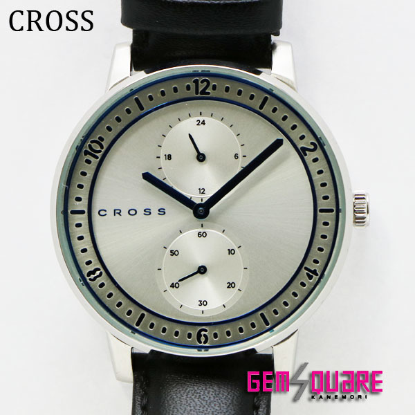【値下げ交渉可】CROSS クロス ラジアル クォーツ シルバー 腕時計 未使用品 CR-8037-01