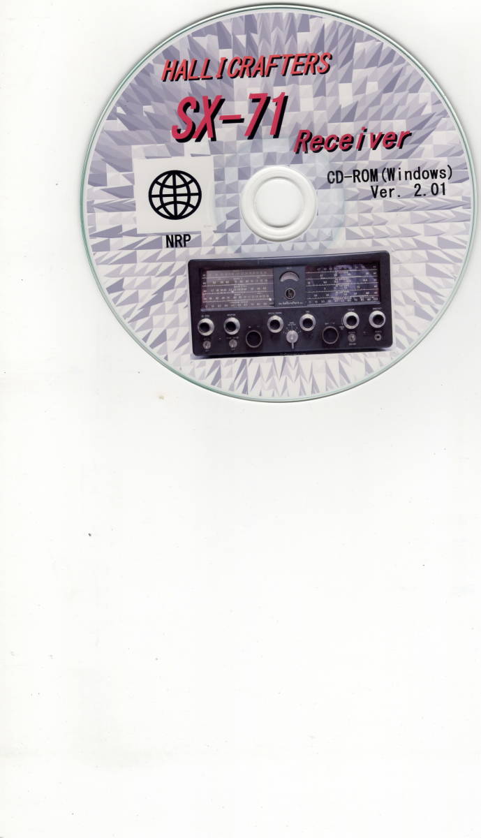 HALLCRAFTERS SX-71 Receiver CD-ROM(Windows)_画像1