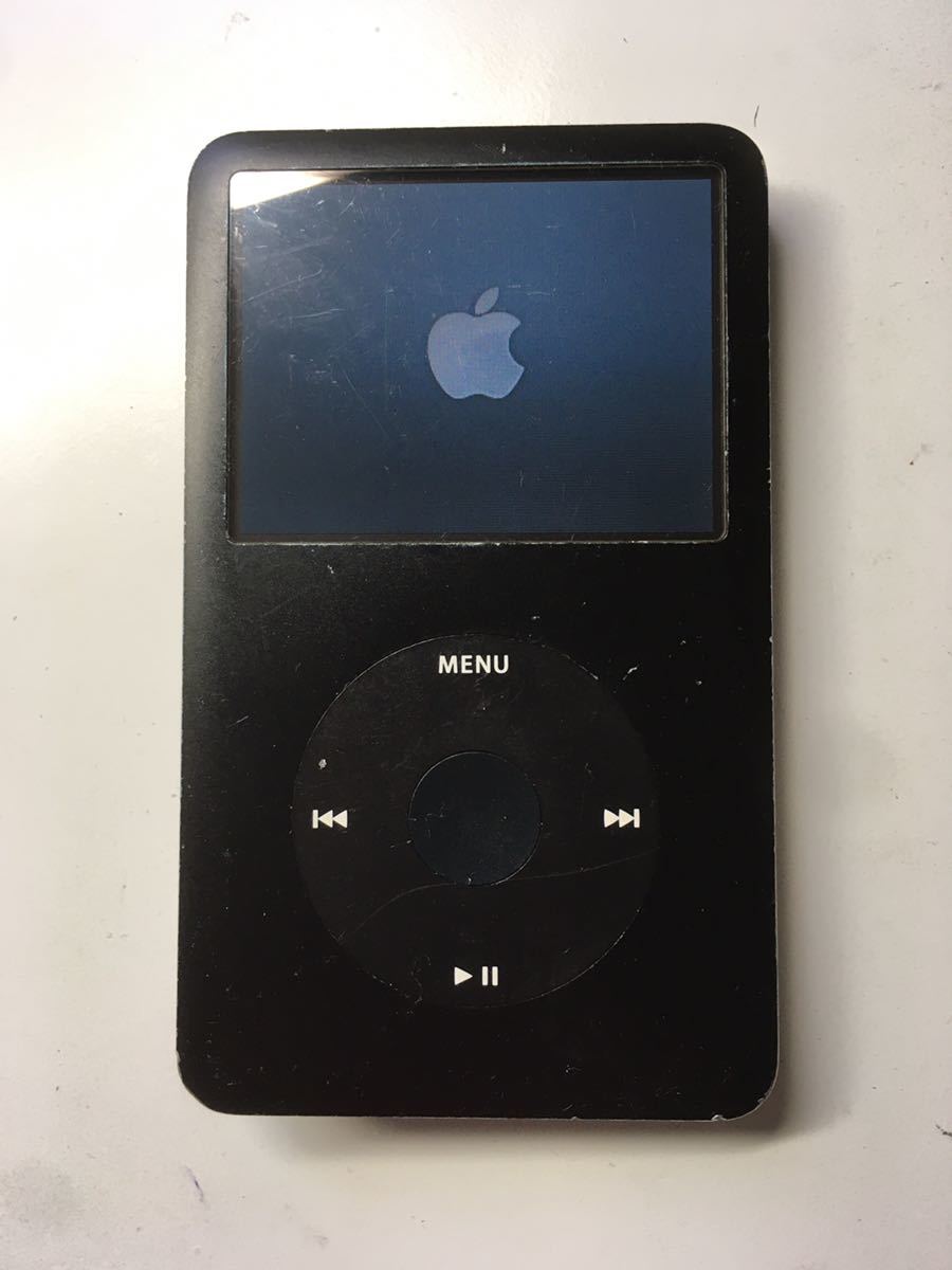 iPod classic 80GB iTunes同期楽曲転送確認済 新品バッテリー交換済　レアな真っ黒