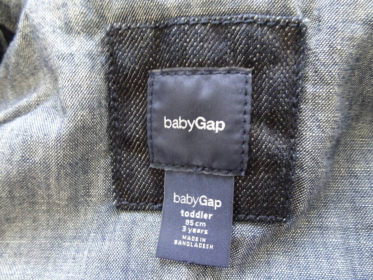 baby Gap★ベビーギャップ★ジャケット★中綿★デニム★95_画像7