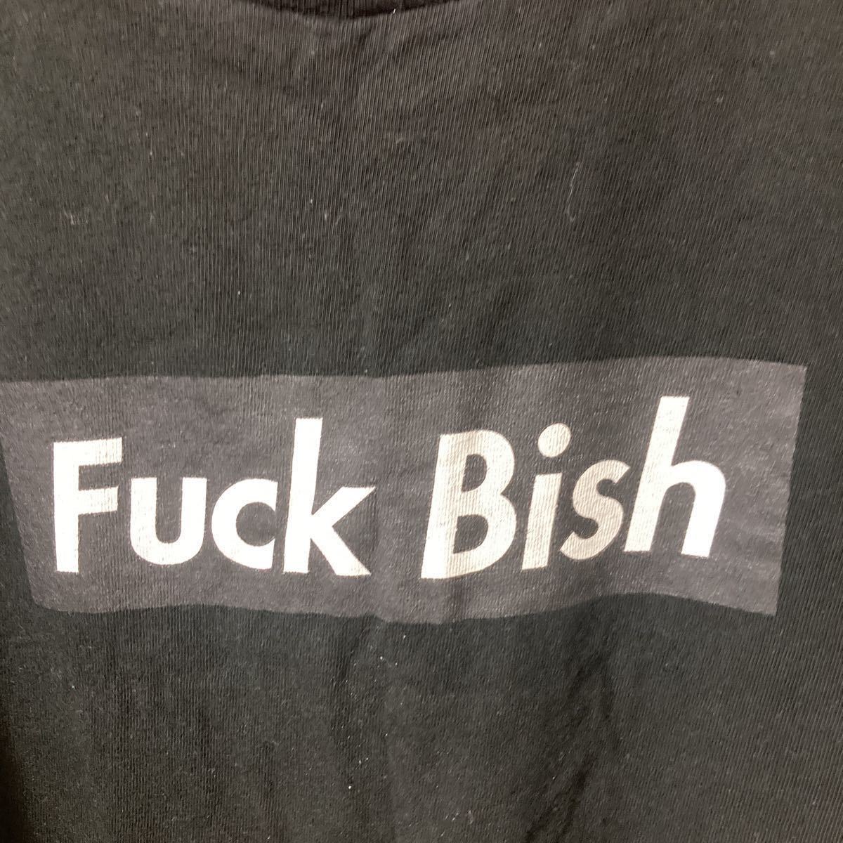 【美品】BiSH ビッシュ FUCK BiSH ボックスロゴ Tシャツ Lサイズ_画像4