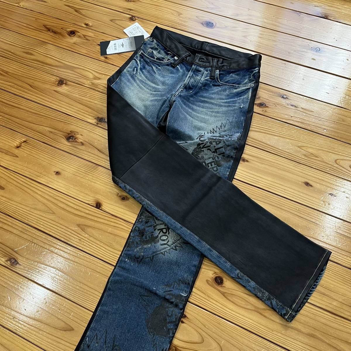 クグラマー 新品 ヒステリックグラマー XXX DAM スリムパンツ 28 oOjq8