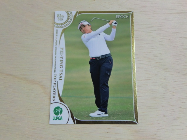 EPOCH 2022 JLPGA　No.34　サイ ペイイン　OFFICIAL TRADING CARDS TOP PLAYERS_画像1