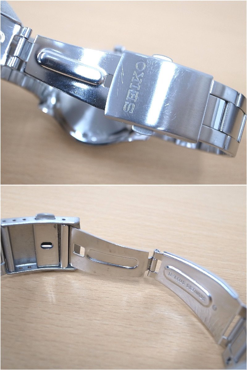 B010T　SEIKO セイコー　6N42-00B0　クォーツ　シルバー文字盤　メンズ腕時計_画像10