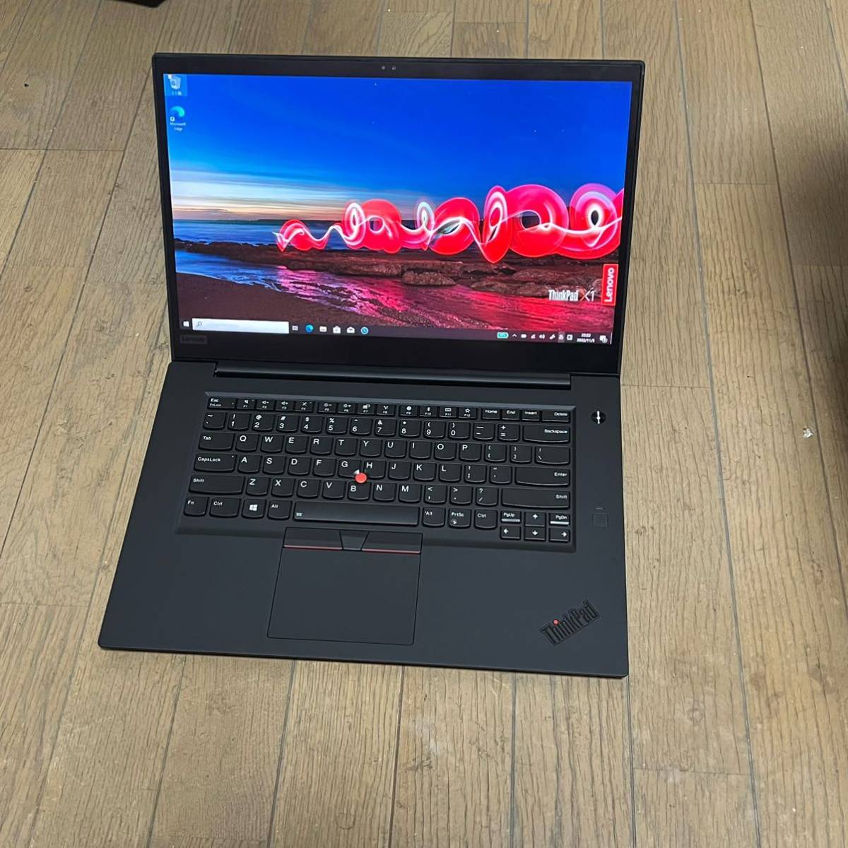 Thinkpad X1 Extreme Gen1 4Kタッチパネル英語キーボード-