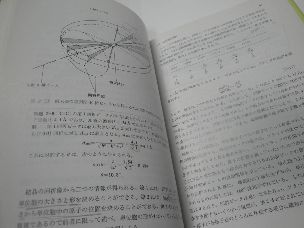 ◇C.R.パレットほか共著”材料科学１(材料の微視的構造)”☆送料130円,安全設計,基礎知識,収集趣味,訳あり_画像5