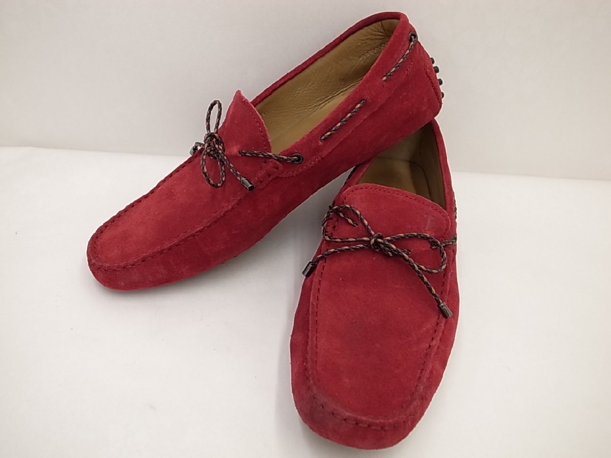 TOD'S】トッズ ドライビング シューズ スエード ボルドー メンズ 靴