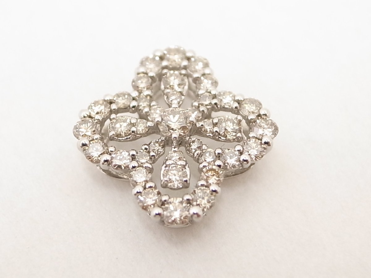 素敵☆プラチナ Pt950 ダイヤモンド 1.00ct ペンダント ネックレス