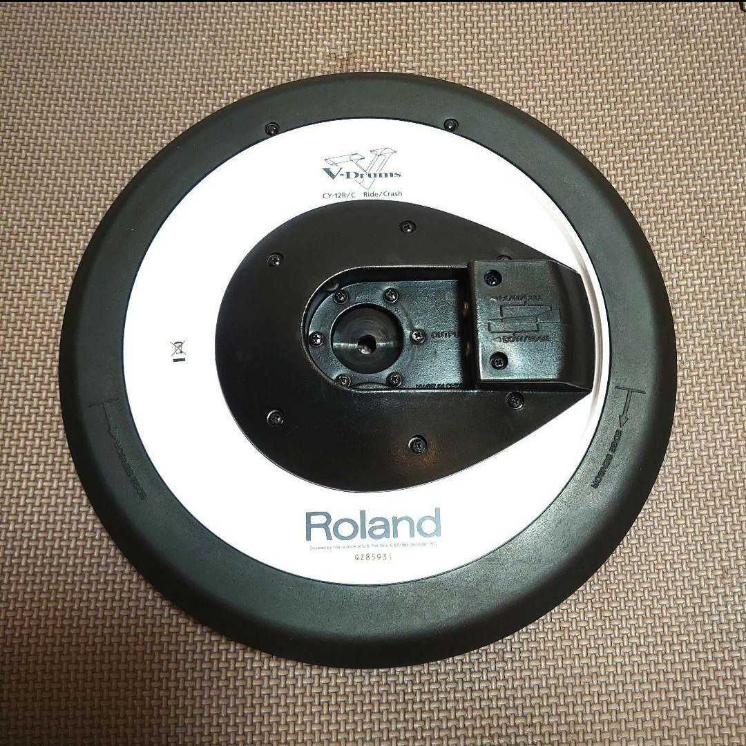 Roland CY-12R/C ライド クラッシュ シンバル ① ローランド 電子