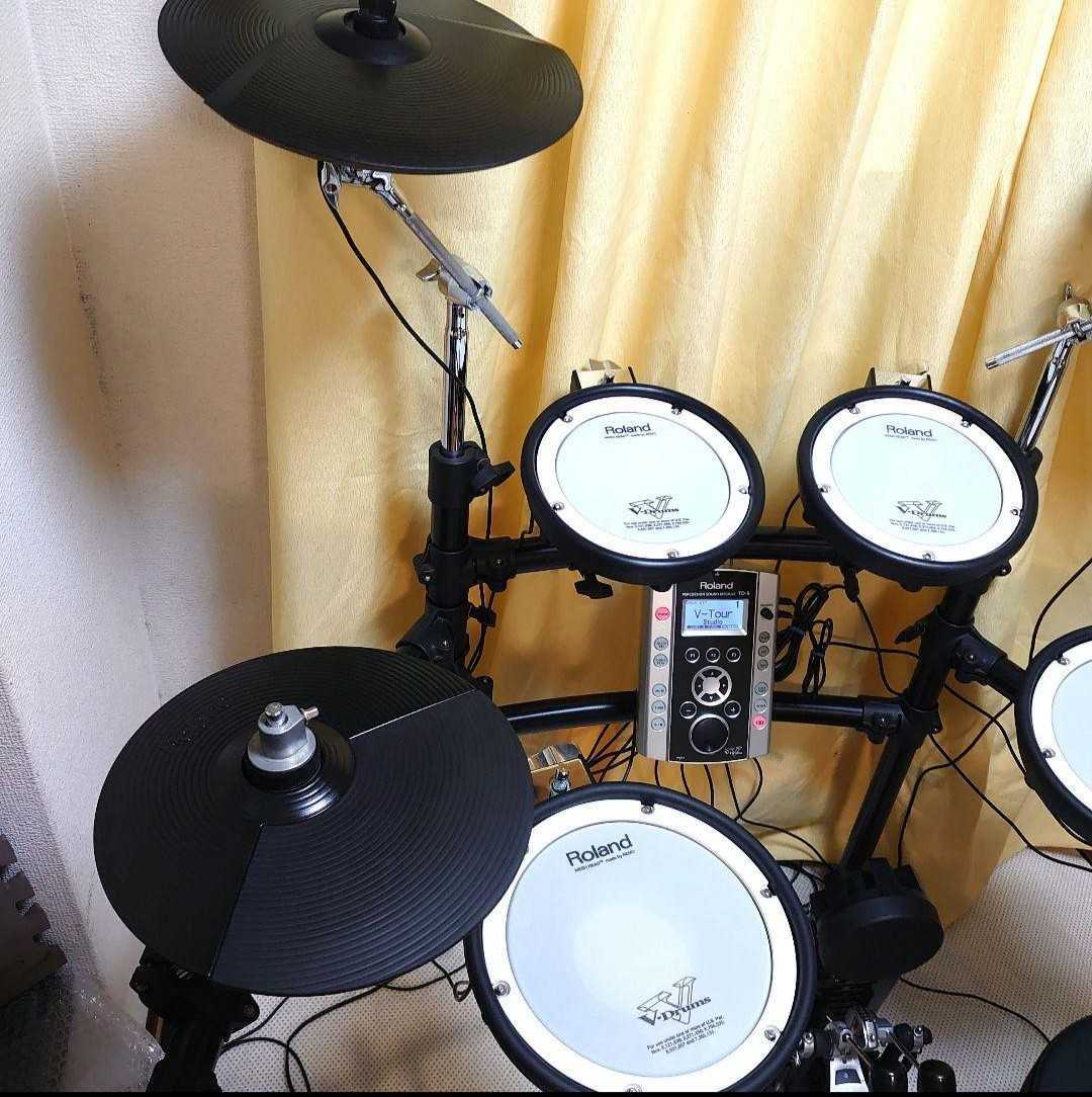 お土産・買い物 Roland 電子ドラム V-Drums TD-9 3シンバル構成 esn