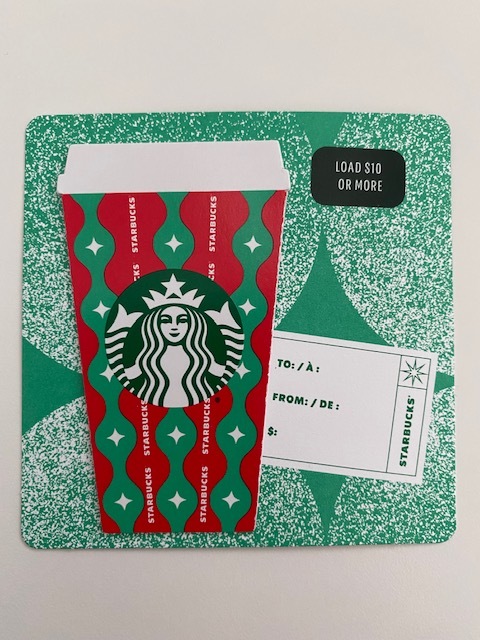 スタバ　スターバックス　カード　2022　クリスマス　#781_画像1
