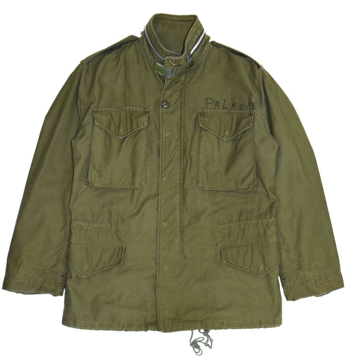 1968 U.S.ARMY M-65 2ND Field jacket REGULAR-SMALL Olive 90s ヴィンテージ ミリタリー 米軍実物 フィールドジャケット セカンド_画像1