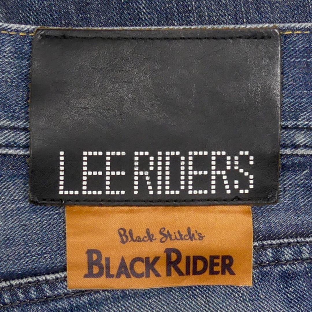  prompt decision *Lee*W30 rank boots cut jeans Lee men's S flair bell bottom Lee Rider's black rider 