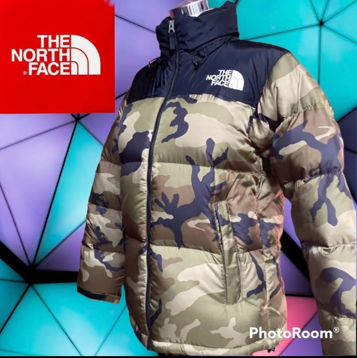 THE NORTH FACE ヌプシ迷彩ダウンJKT M | hawi.com.mx