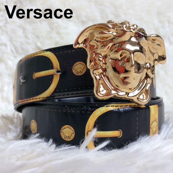 ヴェルサーチ リング 指輪 VERSACE DG5I020-DJMT-KVOP 25号 グレカ チェーン バンド 日本サイズ24号 ゴールド