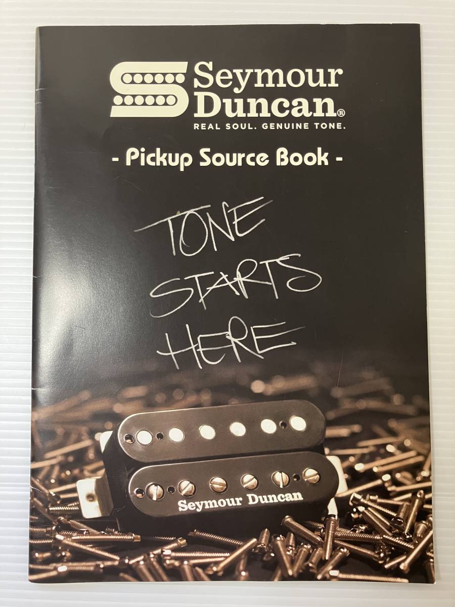 パンフレット Seymour Duncan Pickup Source Book セイモアダンカンピックアップソースブック エレキギター エレキベース リペア クラフト_画像1