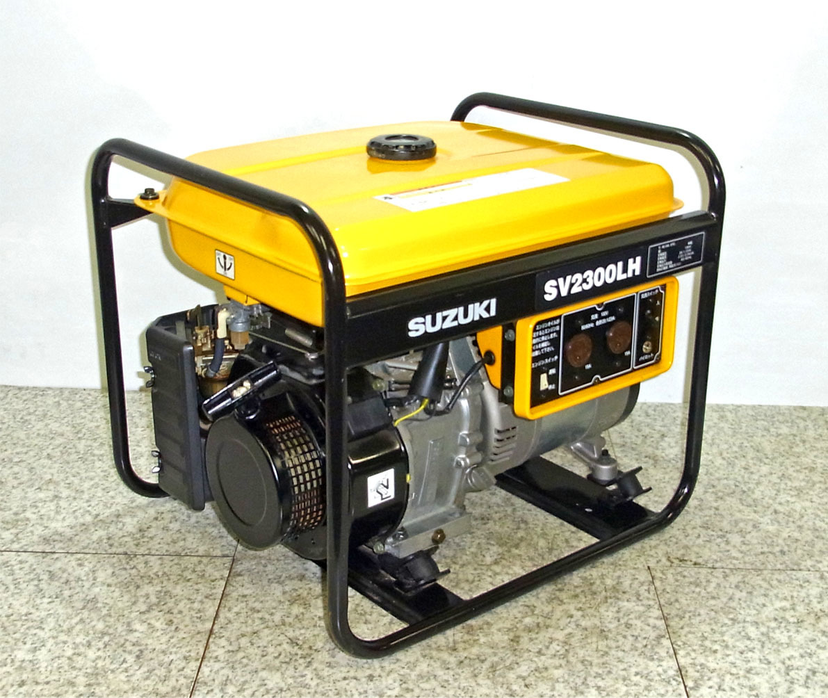Yahoo!オークション - SUZUKI スズキ 発電機 型番 SV2300LH Yahoo!オークション - SUZUKI スズキ 発電機 型番 SV2300LH