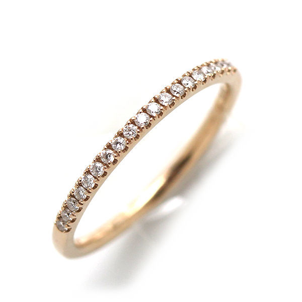 Звездные ювелирные ювелирные украшения бриллиантовые кольцо 7 K18 около 1,2 г 18 Золото 19011