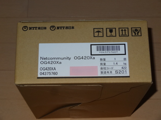 品 ＮＴＴ東日本 Netcommunity OG420Xa ひかり電話ルーター(NTT)｜売買