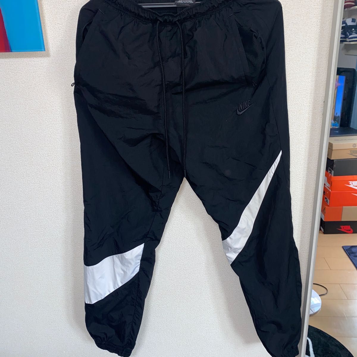 NIKE ナイキ ビッグスウォッシュ ナイロンジャケット NIKE ナイキ ビッグスウォッシュ ナイロンジャケット