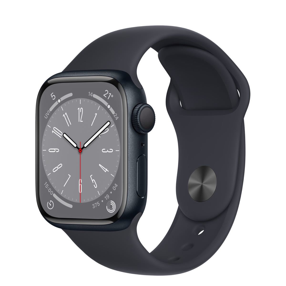Apple Watch 8 アップルウォッチ8 ミッドナイトアルミニウムケース