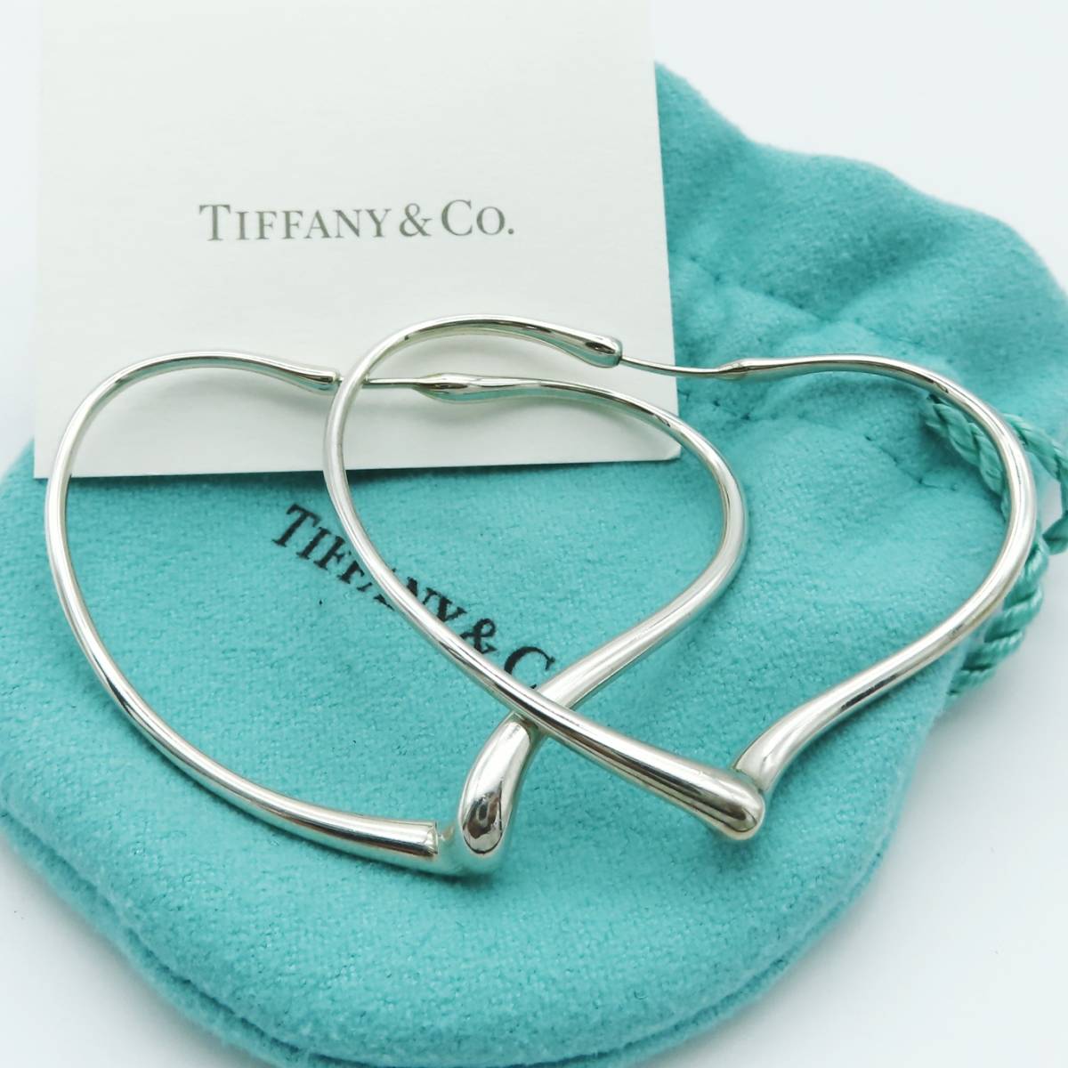 TIFFANYCO ティファニー オープンハート ブレスレット SV925