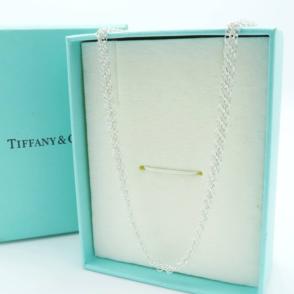 熱い販売 美品 希少 Tiffany&Co. TT33 SV925 サマセット ネックレス