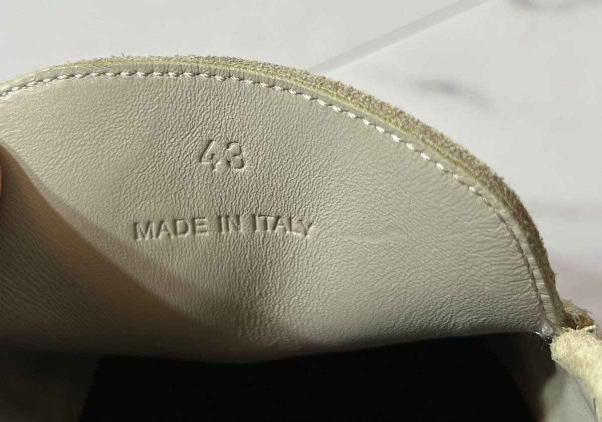 激レア 希少 名作 美品 Fear of God デザイナー Jerry Lorenzo 着用 スウェード レザー ローファー DAINO 43 ベージュ フィアオブゴッド