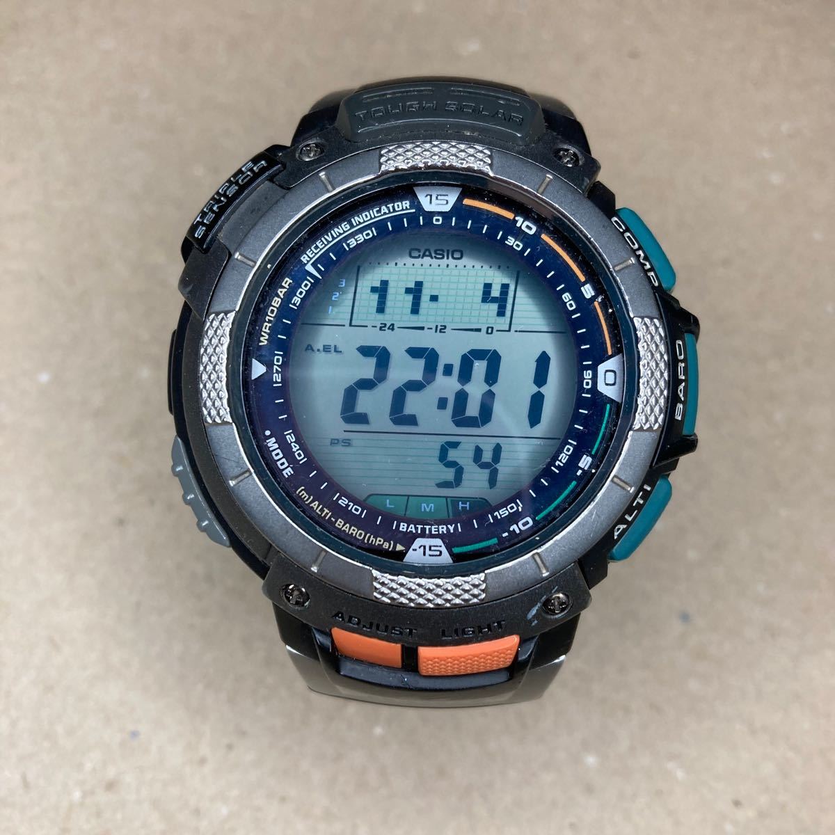 CASIO PROTREK PRW-1000J 2 次電池交換済み CASIO PROTREK PRW-1000J 2 次電池交換済み