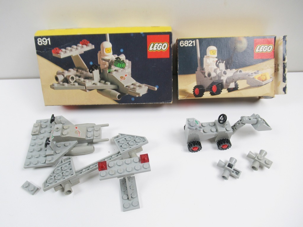 ◆[B36]LEGO　レゴ　11点　まとめ売り　レゴランド 6927 移動指令センター/1979年 918 小型 宇宙船/894 宇宙シリーズ/891/6821/6822等_画像6